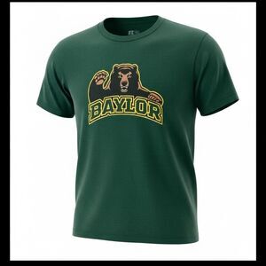 EUC Baylor Bears Green Short Sleeve Baylor University- Size Small
